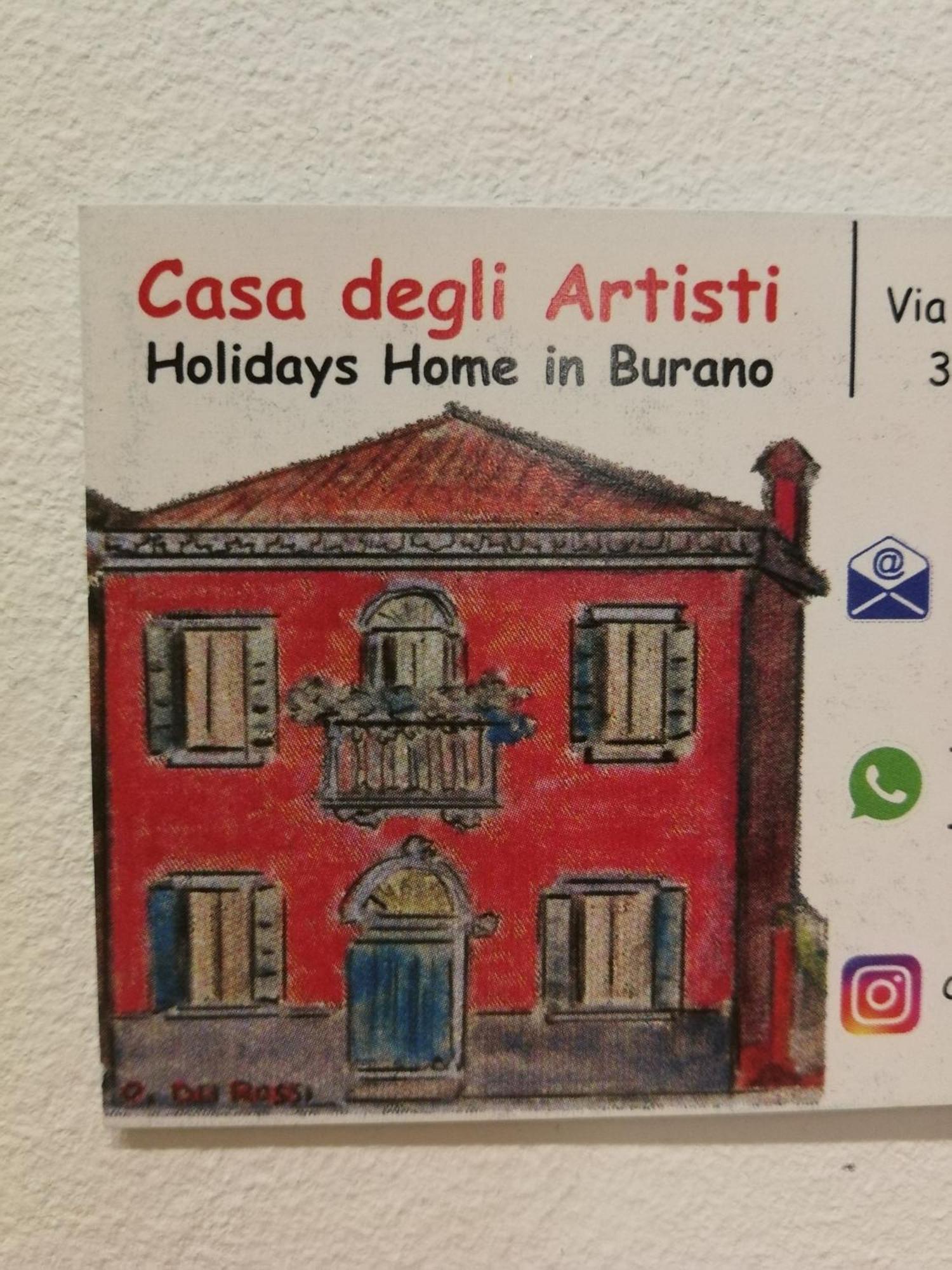 Ferienwohnung Casa Degli Artisti Burano Exterior foto